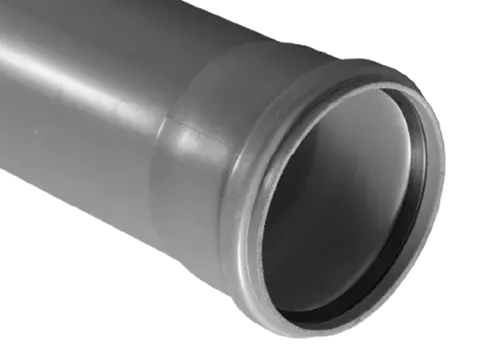 Труба НПВХ (PVC) серый Дн 110х2.2 L 0,5м