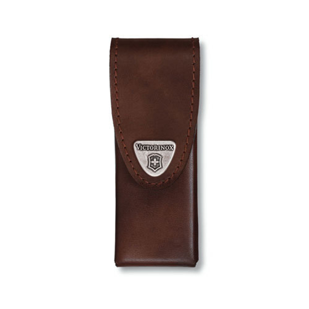Чехол кожаный Victorinox для мультитула SwissTool Spirit Plus, коричневый
