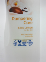 Лосьон для тела для сухой кожи DOVE Pampering Care с маслом ши и ароматом ванили, 250 мл