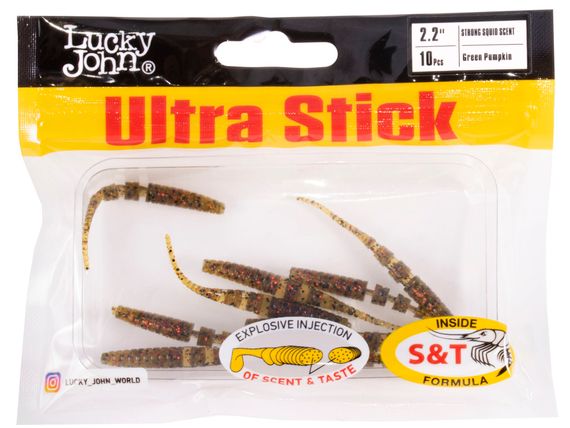 Слаги съедобные LJ Pro Series Ultra Stick 2,2in (5,6 см), цв. PA03, 10 шт.