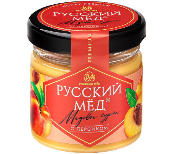 Медовое суфле с персиком Русский мёд 40 мл