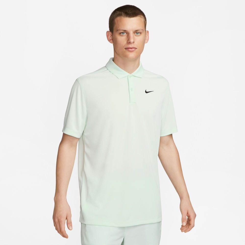 Мужское теннисное поло Nike Dri-Fit Court Solid Polo Men - Mint