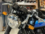 Royal Enfield Continental GT 650 Slipstream Blue (Black Alloy) 2025