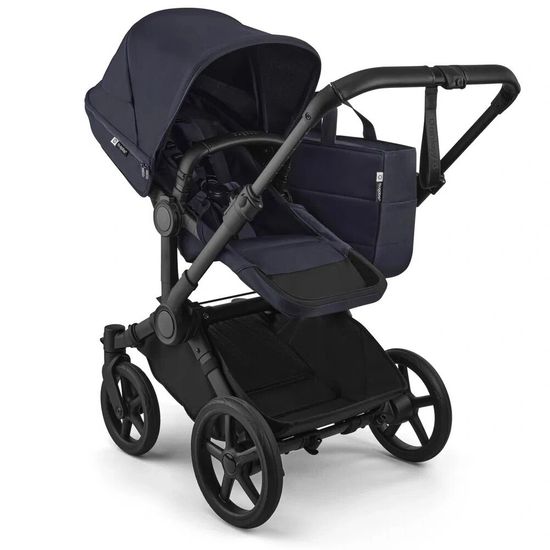 Коляска для двойни Bugaboo Donkey 6 Twin 2 в 1 Black / Deep Indigo