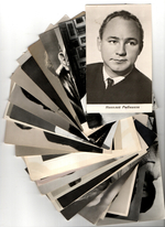 №23 Открытки Артисты и актёры СССР 1960–1970-е г. 25 штук. Чёрно-белые, чистые, без повторов