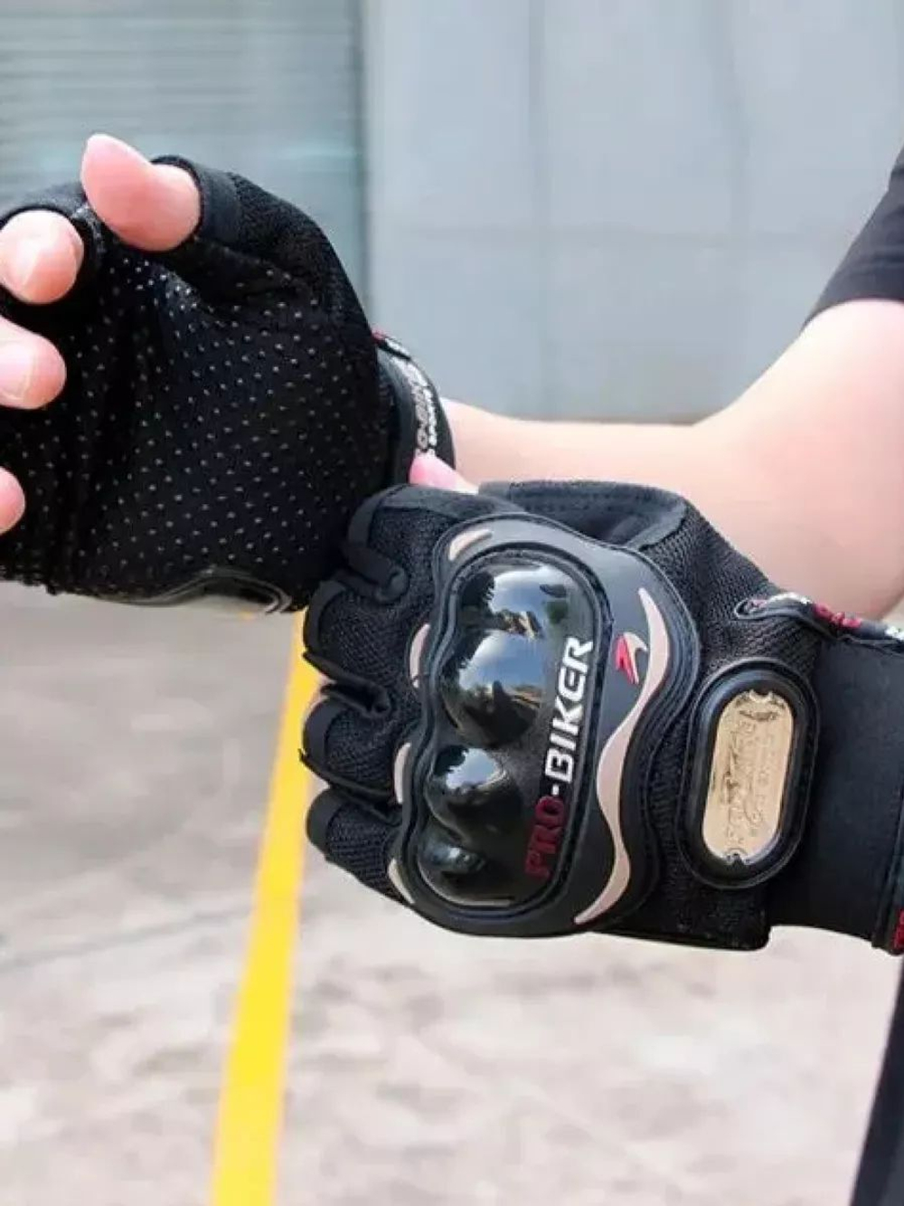 Велоперчатки ProBiker короткие для электросамоката