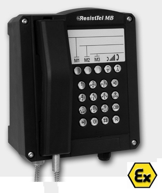 Взрывозащищенный телефон ExResistTel MB аналоговый, FHF 11286121