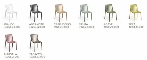 Стул Doga Bistrot цвета табак