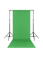 Фон бумажный Raylab 010 Green хромакей зелёный 1,35х6м