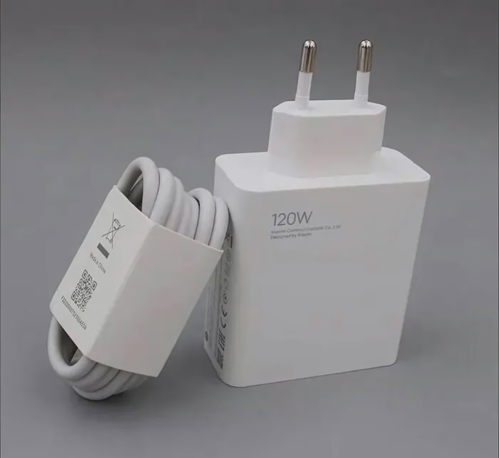 Зарядное устройство MDY-12-EZ 120w 3.0A USB + кабель Type-C White (Реплика Xiaomi)