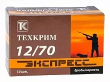 ПАТРОН ДЛЯ ГРАЖДАНСКОГО ОРУЖИЯ 12Х70 (КАРТ 8,0) [ЭКСПРЕСС ТК]