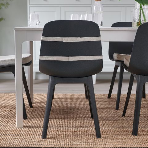 Подушка на стул IKEA AKERVINDEFLY (ОКЕРВИНДЕФЛУ), Бежевый, 32х14,5х6,5 см