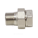 Соединитель латунь никель американка Ду 15 (1/2") прямой ВР/НР VALFEX VF.340.N.012