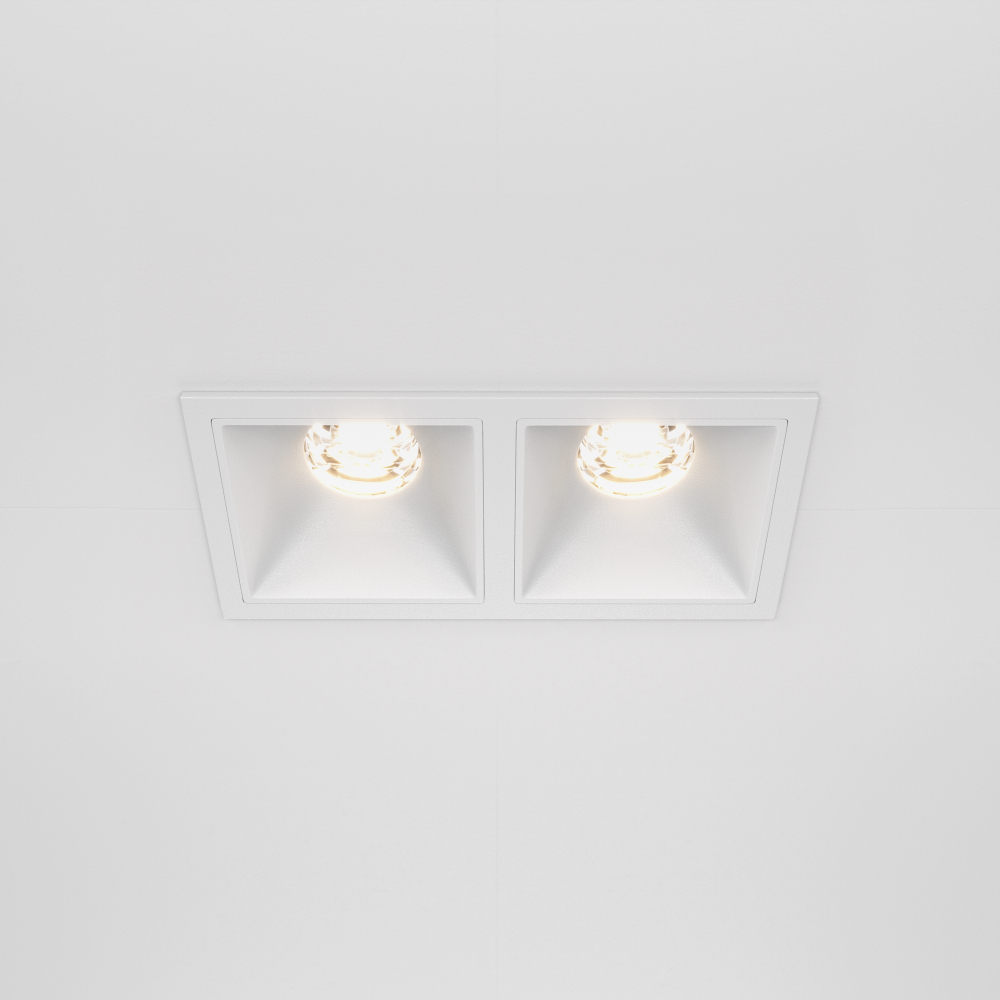 Встраиваемый светодиодный светильник Maytoni Alfa LED DL043-02-10W3K-SQ-W