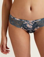 Бразильские шелковые трусики Lunaria с кружевной отделкой - Marks & Spencer