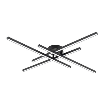 Citilux Стиг CL203141 LED Люстра потолочная с пультом Чёрная
