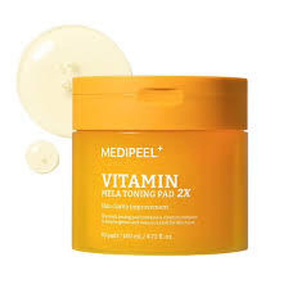 Medi-Peel Vitamin Mela Toning Pad 2X Пэды для сияния и осветления