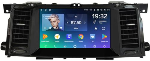 Магнитола для Nissan Patrol Y62, Infiniti QX56/QX80 2010-2017 (рамка тип 3) - Teyes CC2 PLUS монитор 9" QLED, Android 10, Быстрая, SIM-слот