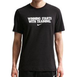 Мужская футболка Nike Dri-Fit Winning - black