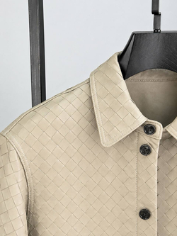 Кожаная рубашка Ermenegildo Zegna