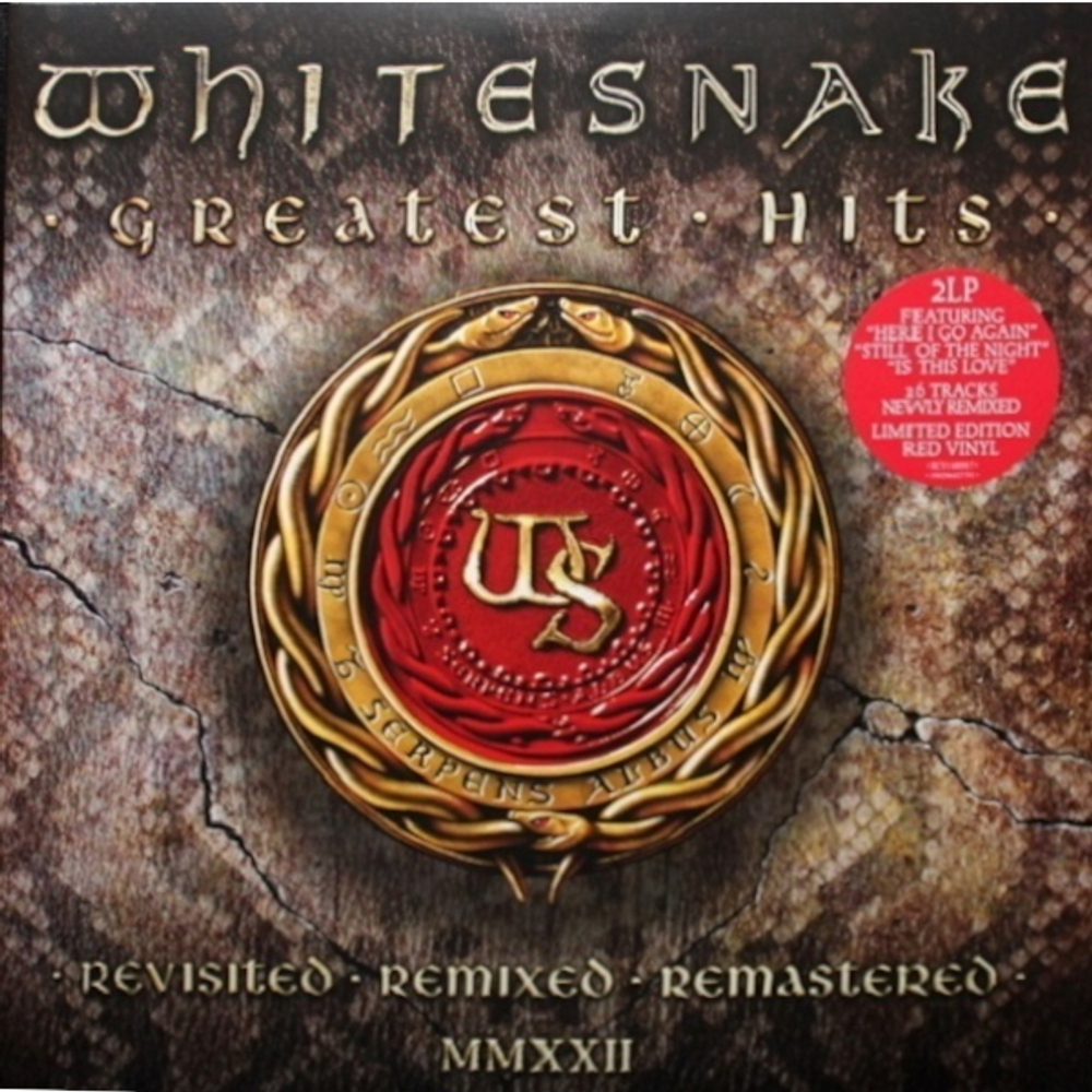 Whitesnake / Greatest Hits - Revisited - Remixed - Remastered - MMXXII (Coloured Vinyl)(2LP)