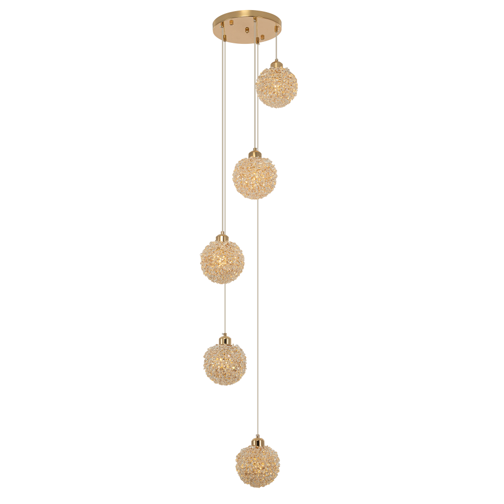 Citilux CLOUDY CL323052 Подвесной каскадный светильник