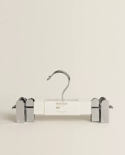 ZARA HOME ДЕТСКИЕ ВЕШАЛКИ (НАБОР ИЗ 3 ШТ.), ЖЕЛТОВАТО-БЕЛЫЙ