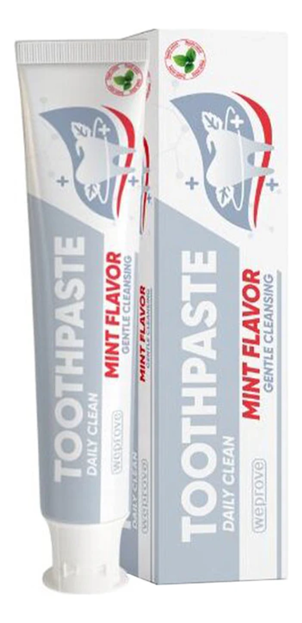 Зубная паста для ежедневного ухода отбеливающая WEPROVE Daily Clean Mint Toothpaste 100 гр