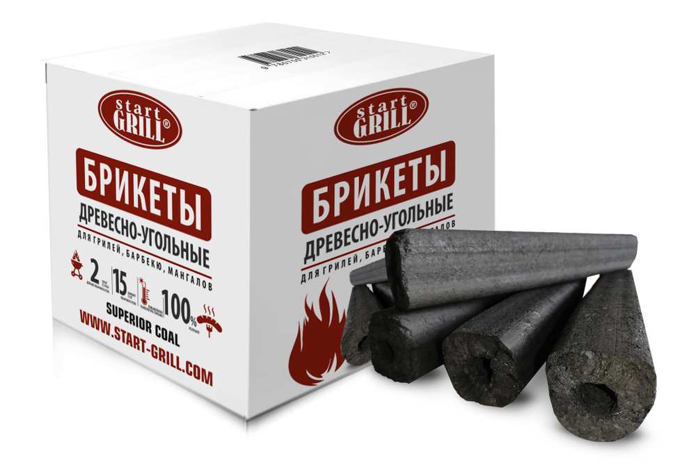 Древесно-угольные брикеты Start Grill