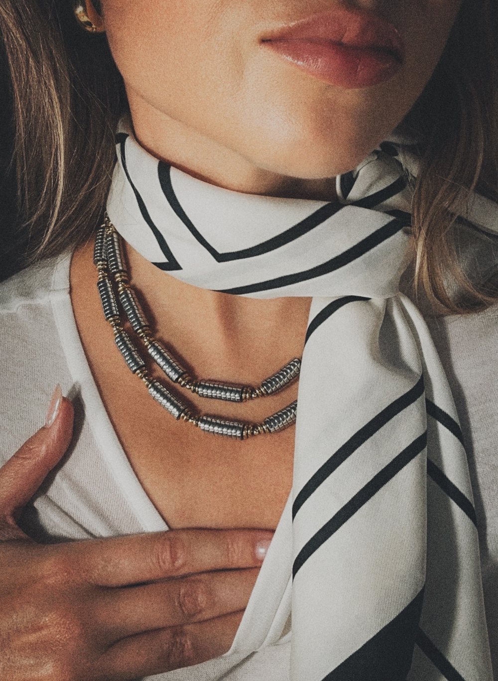 hematite choker