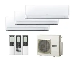 Мульти сплит-система Hitachi 3 x RAK-25RXE / RAM-68NP3E