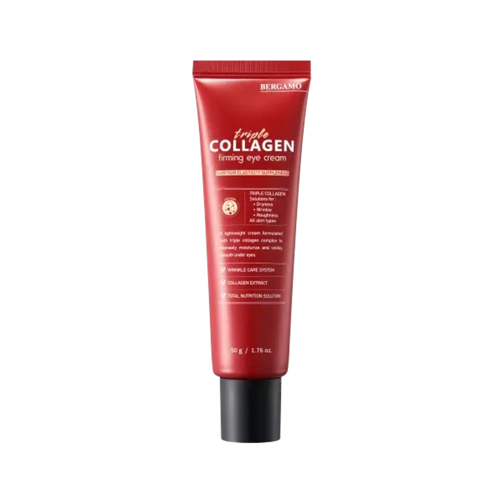 Bergamo Triple Collagen Firming EYE 50 g,Укрепляющий крем для век с тройным коллагеном 50 г