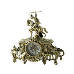 Bello De Bronze Каминные часы с канделябрами "Коша"