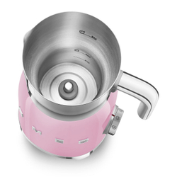 Вспениватель молока 0.6л Smeg розовый