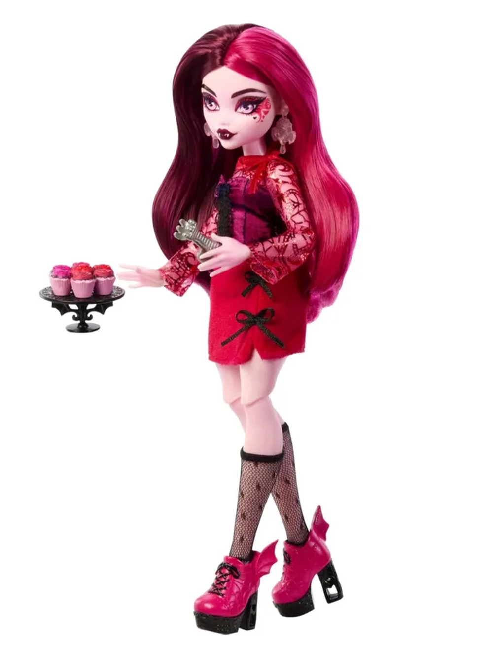 Кукла Монстер Хай Дракулаура Секреты Черепа Поколение 3 HYT72 Monster High Draculaura Secrets G3 6+