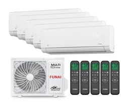 Мульти сплит-система Funai 5 x RAM-I-SG25HP.W03 / RAM-I-5OK120HP.01/U
