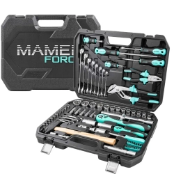 Набор инструментов PROFI 76пр. 1/4'',1/2''(6гр)(4-32мм) MAMEDFORCE MF-4772-5