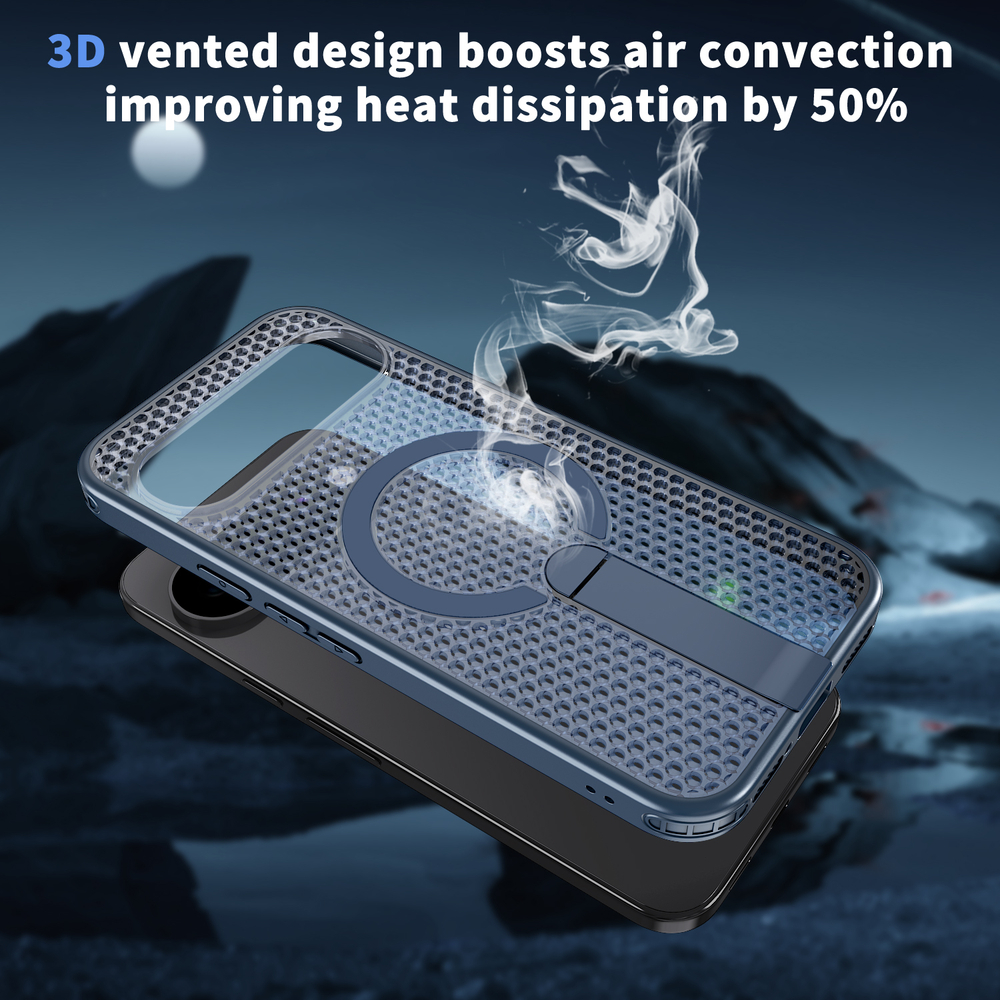 Прозрачный чехол Mesh Pro Magnetic Case для Google Pixel 11 Pro XL