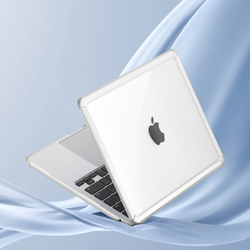 Чехол прозрачный для ноутбука MacBook Air 13.6 (2022, 2024-2025) от Dux Ducis, серии LCGM Series Protective Cas