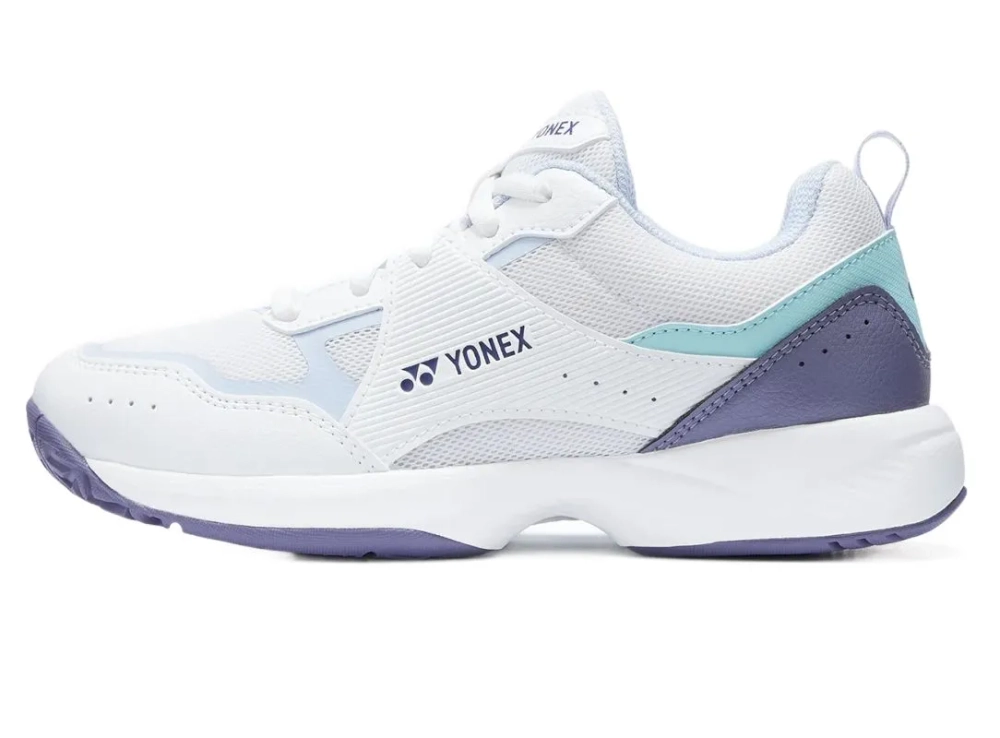 Детские теннисные кроссовки Yonex Power Cushion Pro-Move Junior - white/saxe