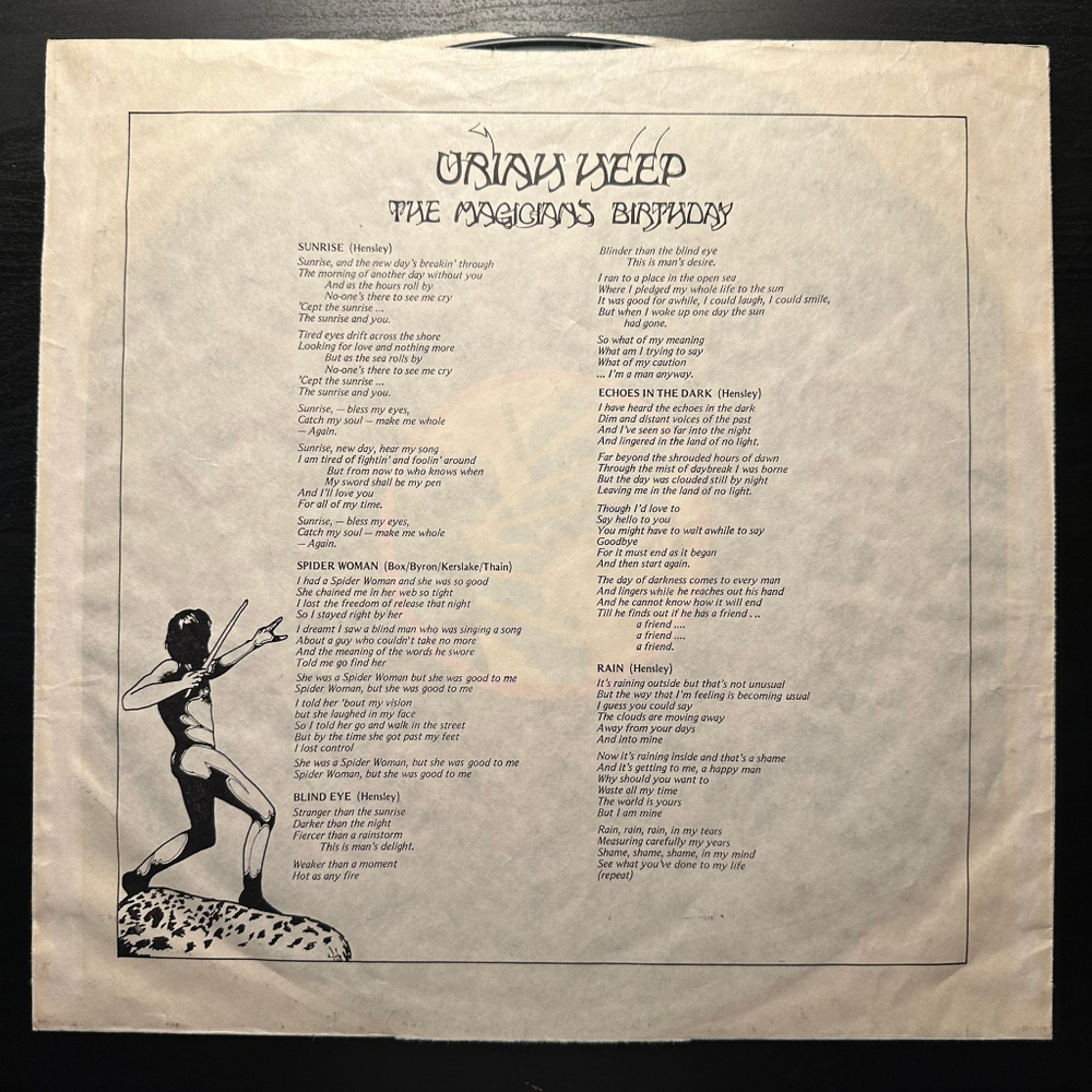 Uriah Heep - The Magician's Birthday (Англия 1972г.)