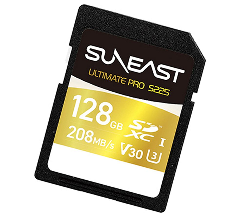 Карта памяти Suneast ULTIMATE PRO SDXC 128GB UHS-I U3 V30, R 208 МБ/с