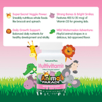 NaturesPlus, Animal Parade®, жевательные мультивитамины для детей, со вкусом арбуза, 180 таблеток в форме животных
