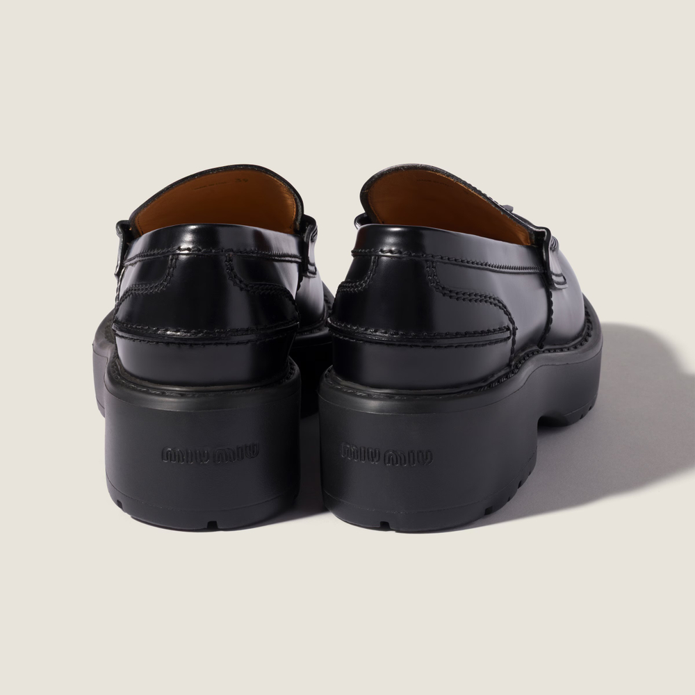 Лоферы MIU MIU