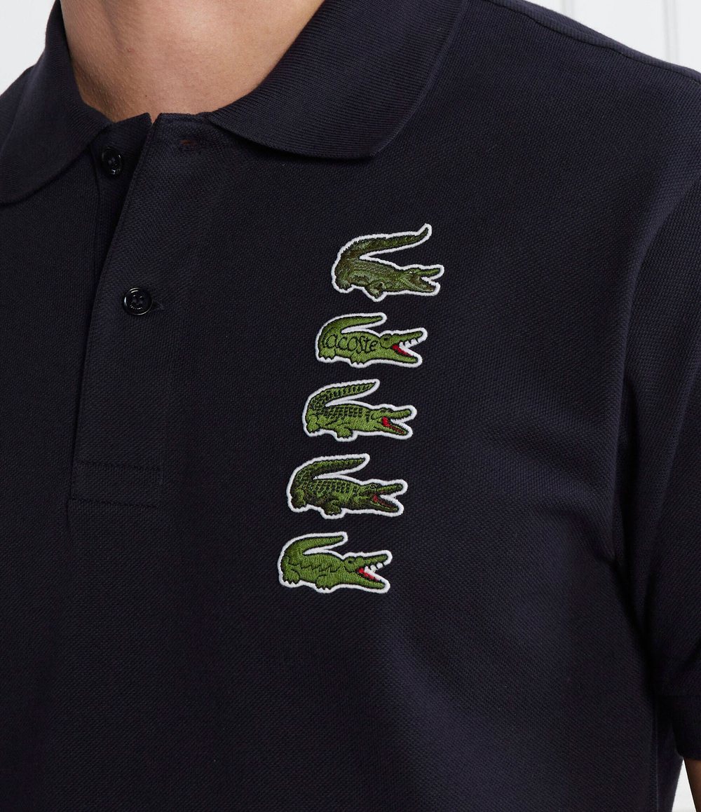 Поло Lacoste - темно-синий(PH3474)