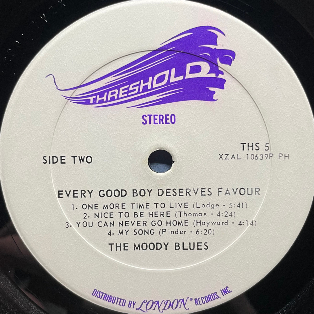 The Moody Blues ‎– Every Good Boy Deserves Favour (США 1971г.)