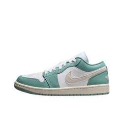 alt="Air Jordan 1 Low White Cannon DC0774-138 белые с персиковым вид сбоку на белом фоне"