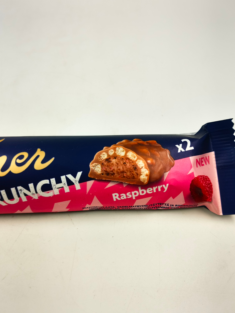 Fazer Набор батончиков Crunchy с воздушным рисом в шоколаде, ассорти 5 вкусов, 260 г