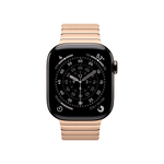 Умные часы Apple Watch Series 11 GPS + Cellular, 42mm, Slate Titanium Case with Gold Link Bracelet