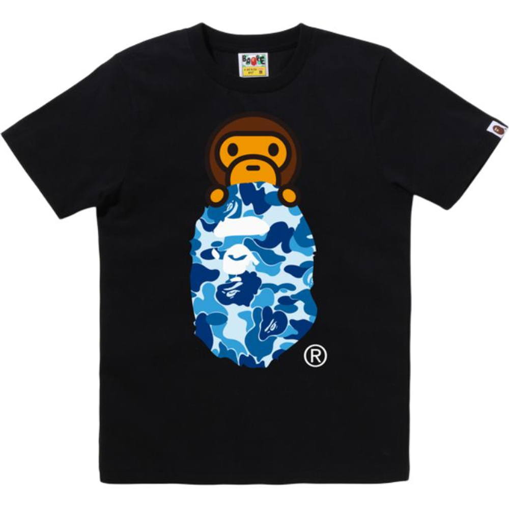 A Bathing Ape Bathing Ape Футболка Cotton Regular Straight Fit Summer 0zxtew012102q черный